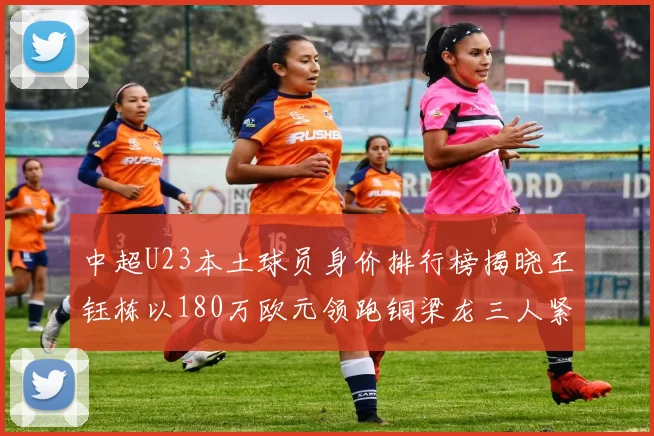 中超U23本土球员身价排行榜揭晓王钰栋以180万欧元领跑铜梁龙三人紧随其后